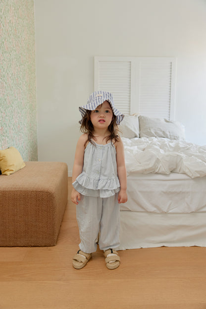 【PREORDER受付終了、ご希望はお問い合わせください。】27.Frill bloomer pants