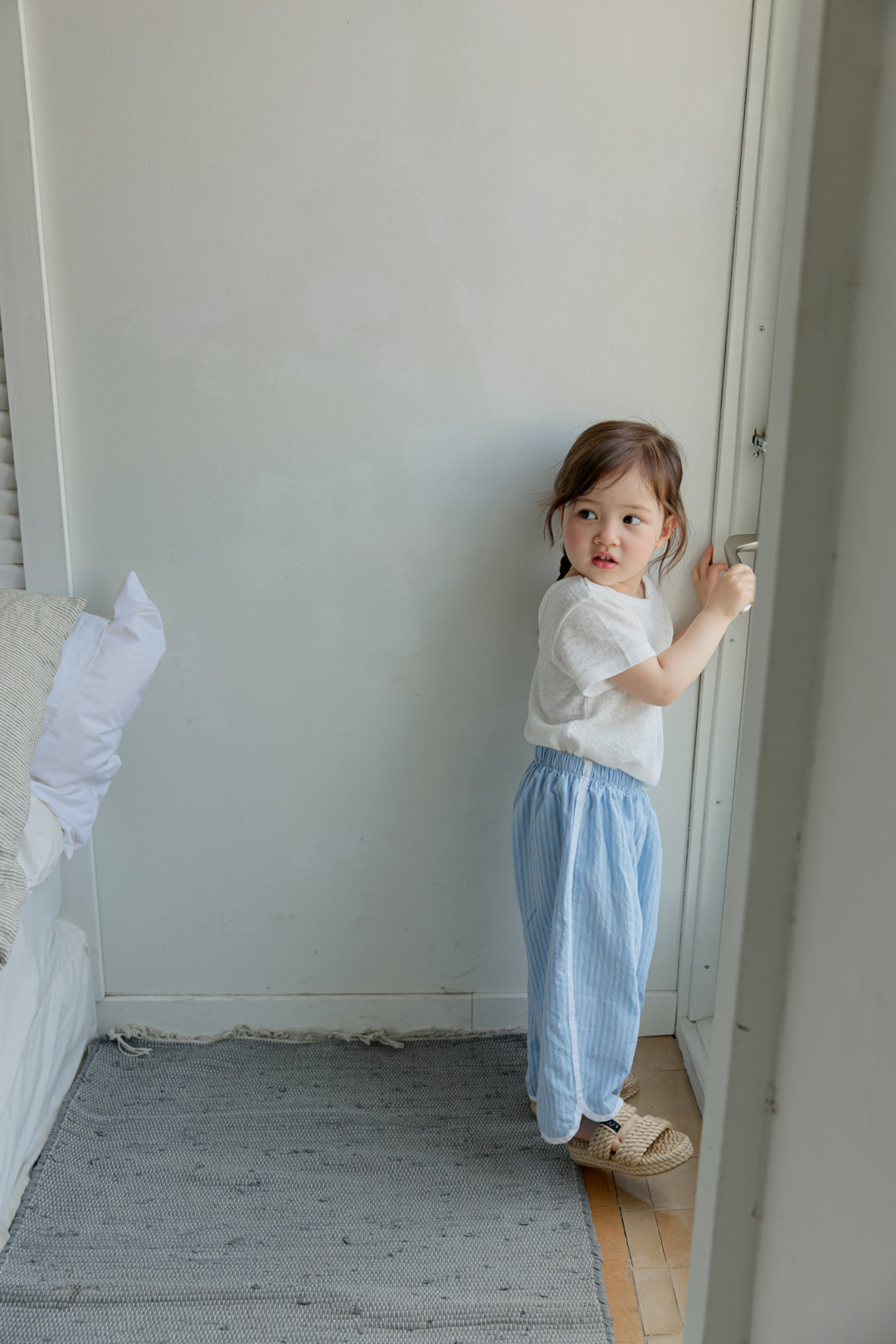【PREORDER受付終了、ご希望はお問い合わせください。】11.ST ribbed pants