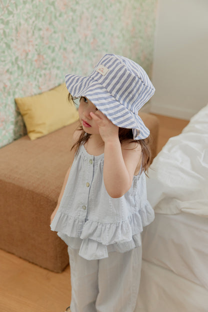 【PREORDER受付終了、ご希望はお問い合わせください。】26.Frill sleeveless blouse