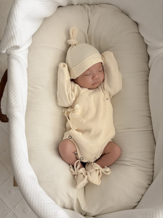 【送料無料 / 即納】退院着 / newborn set