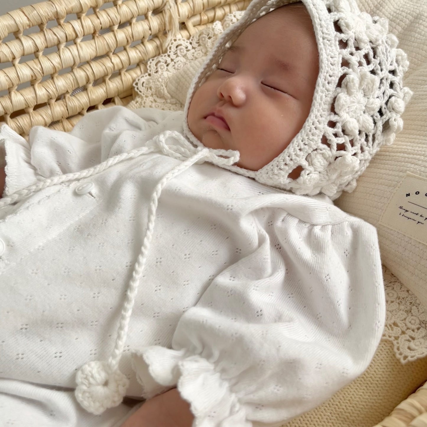 ｟送料無料｠【退院着】退院着 / eyelet glory suit