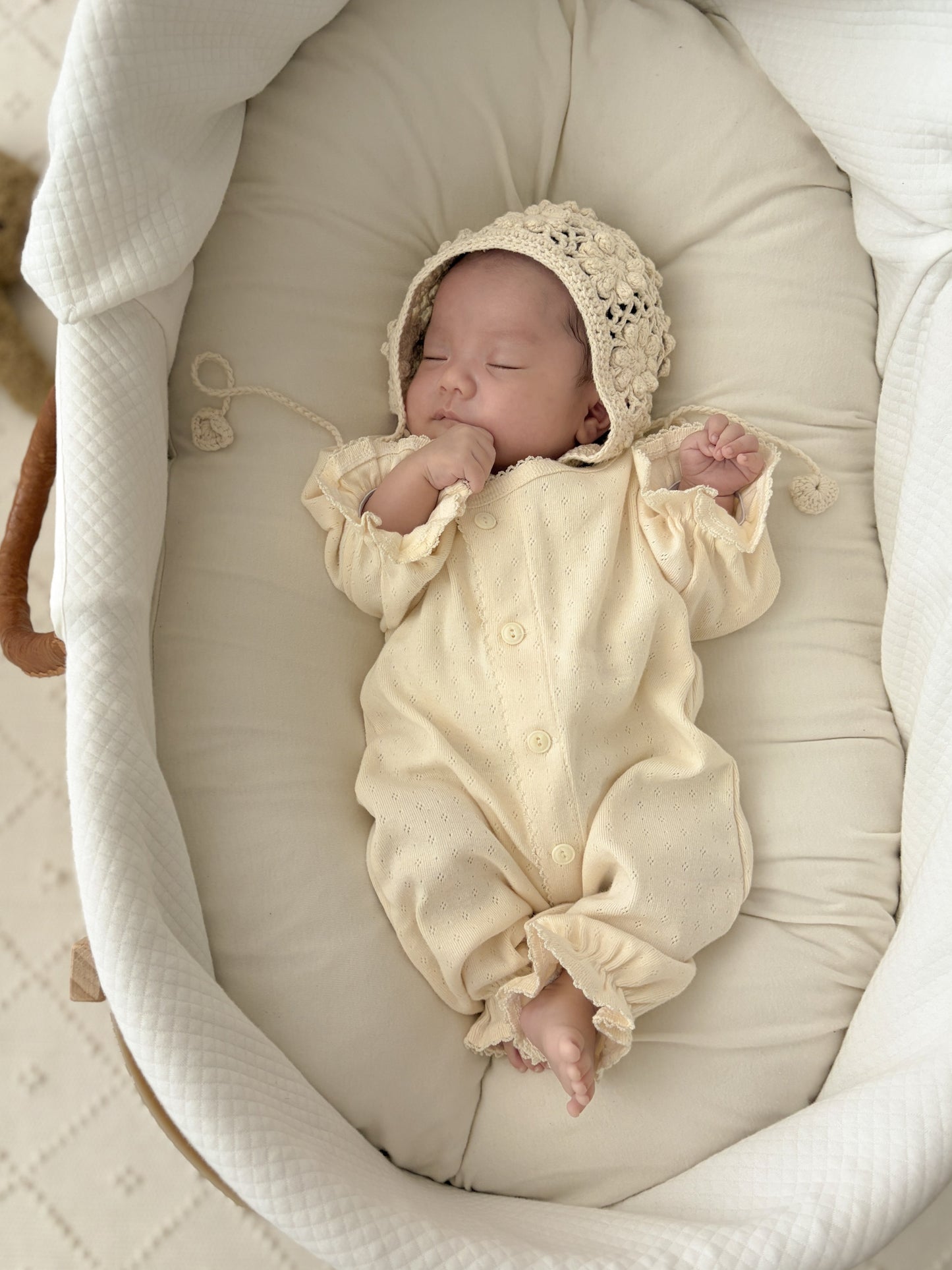 【送料無料 / 即納】【退院着】退院着 / eyelet glory suit