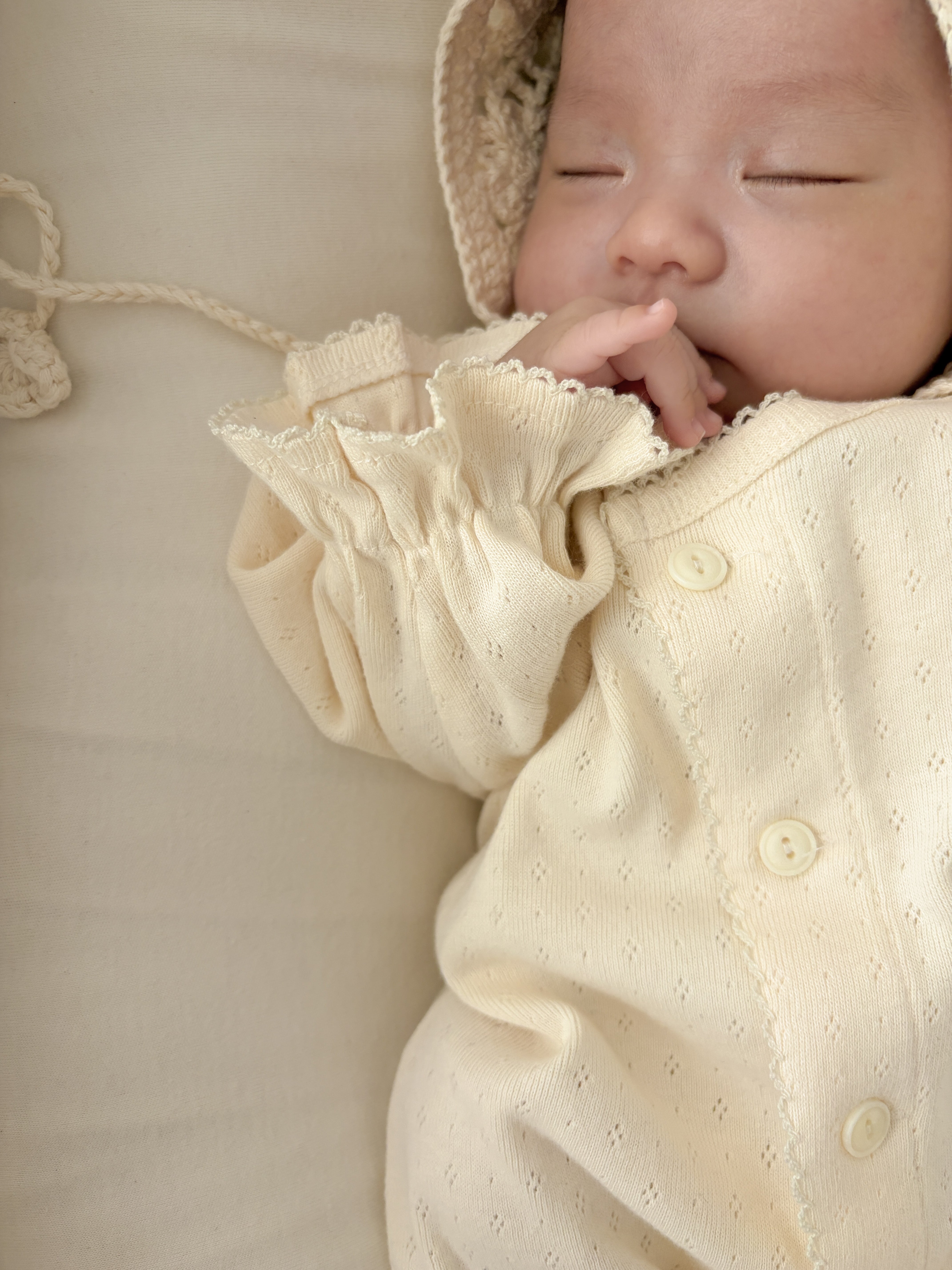 送料無料 / 即納】【退院着】退院着 / eyelet glory suit – baby