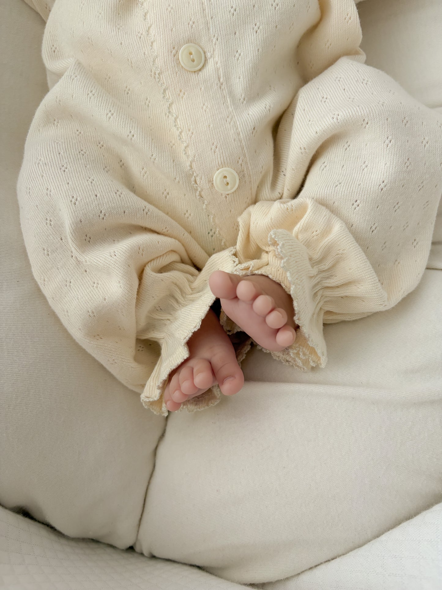 【送料無料 / 即納】【退院着】退院着 / eyelet glory suit