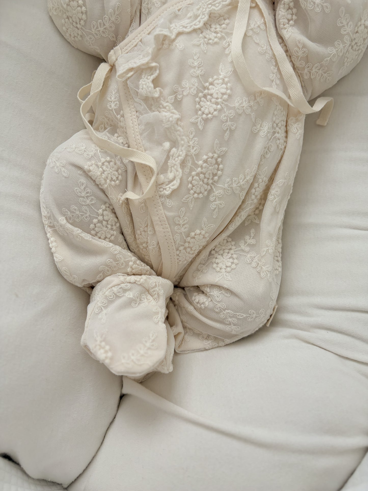 【送料無料 / 即納】退院着 / lace cosy suit