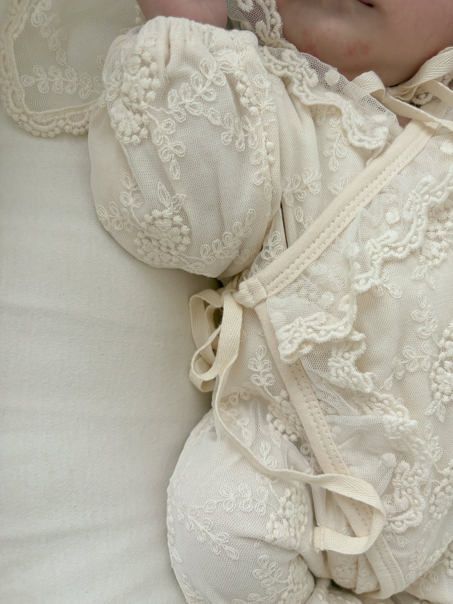 【送料無料 / 即納】退院着 / lace cosy suit