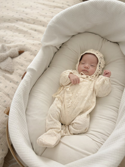 【送料無料 / 即納】退院着 / lace cosy suit