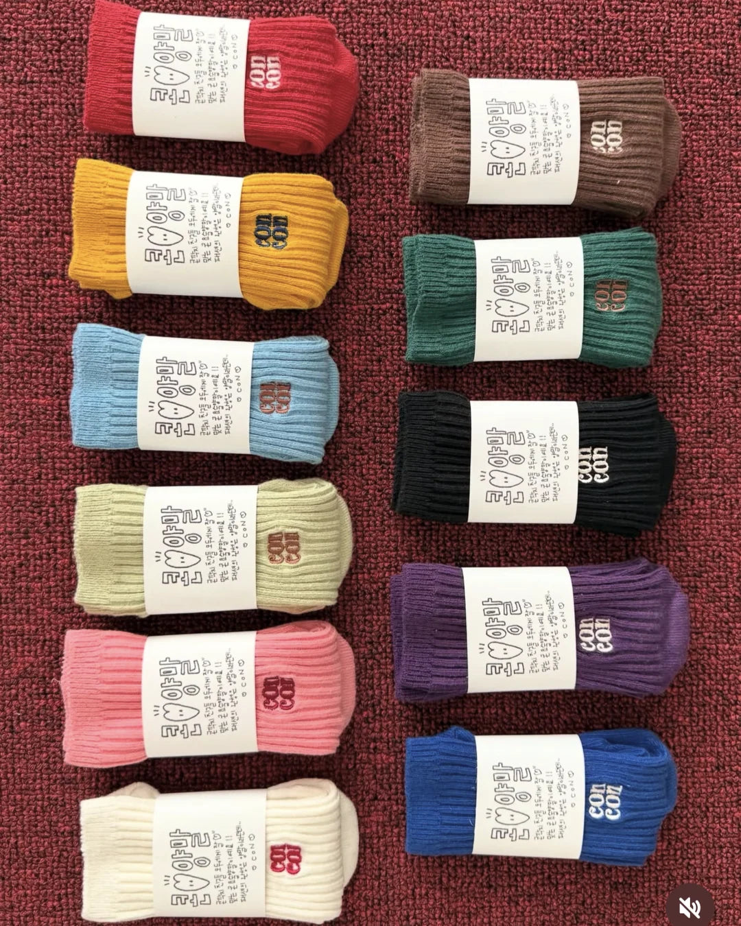 【PRE-ODER〆8.9(sun)】12.CON Magic Socks | CON