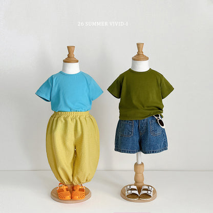 【PREORDER受付終了、ご希望はお問い合わせください。】71.Pastel Rib Tee