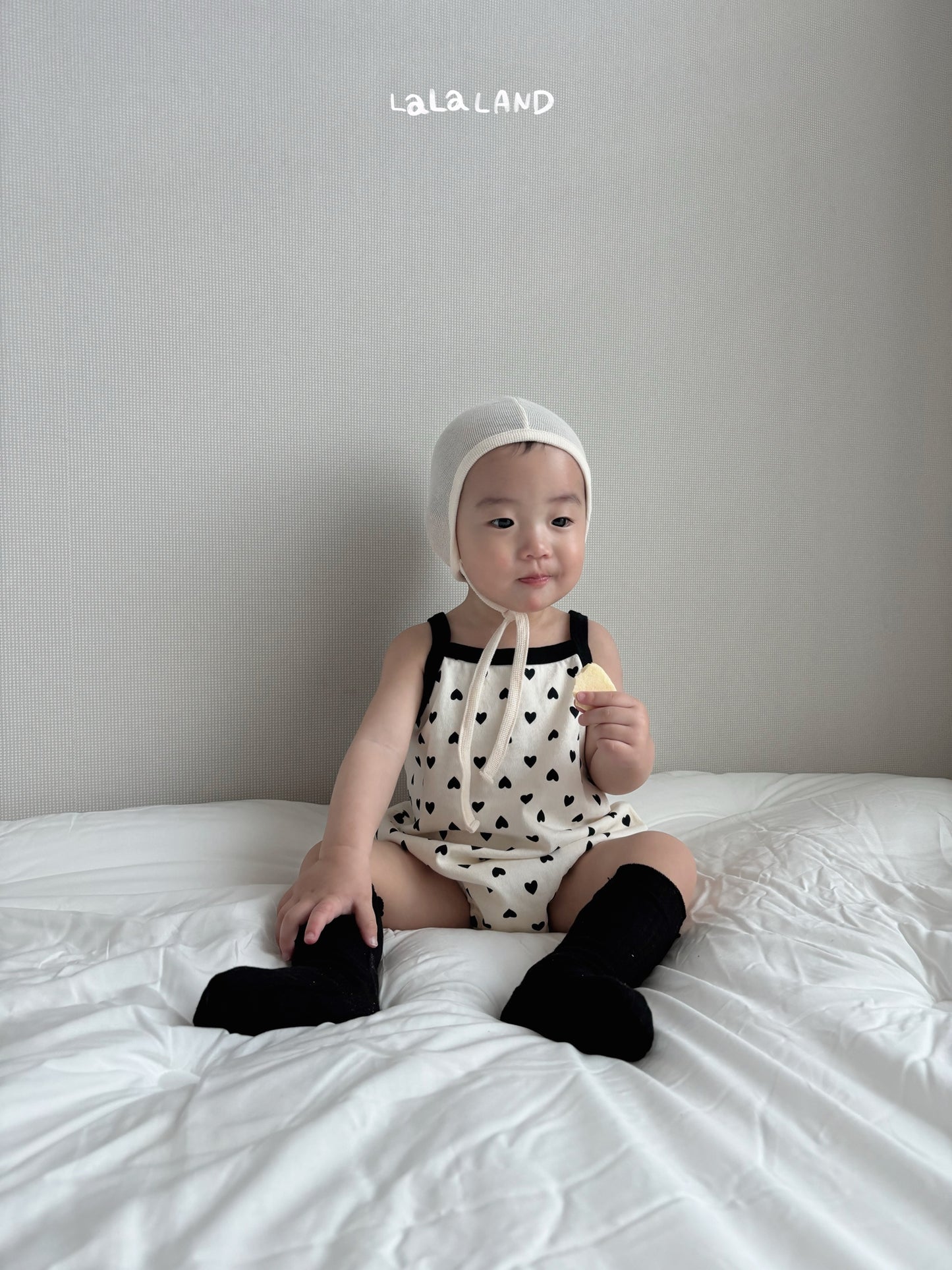 【PREORDER受付終了、ご希望はお問い合わせください。】13.Baby Heart Dot Suit