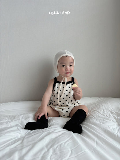 【PREORDER受付終了、ご希望はお問い合わせください。】13.Baby Heart Dot Suit