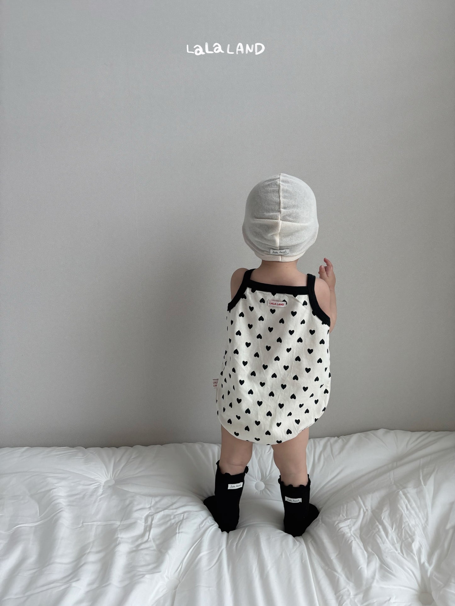【PREORDER受付終了、ご希望はお問い合わせください。】13.Baby Heart Dot Suit