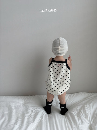 【PREORDER受付終了、ご希望はお問い合わせください。】13.Baby Heart Dot Suit