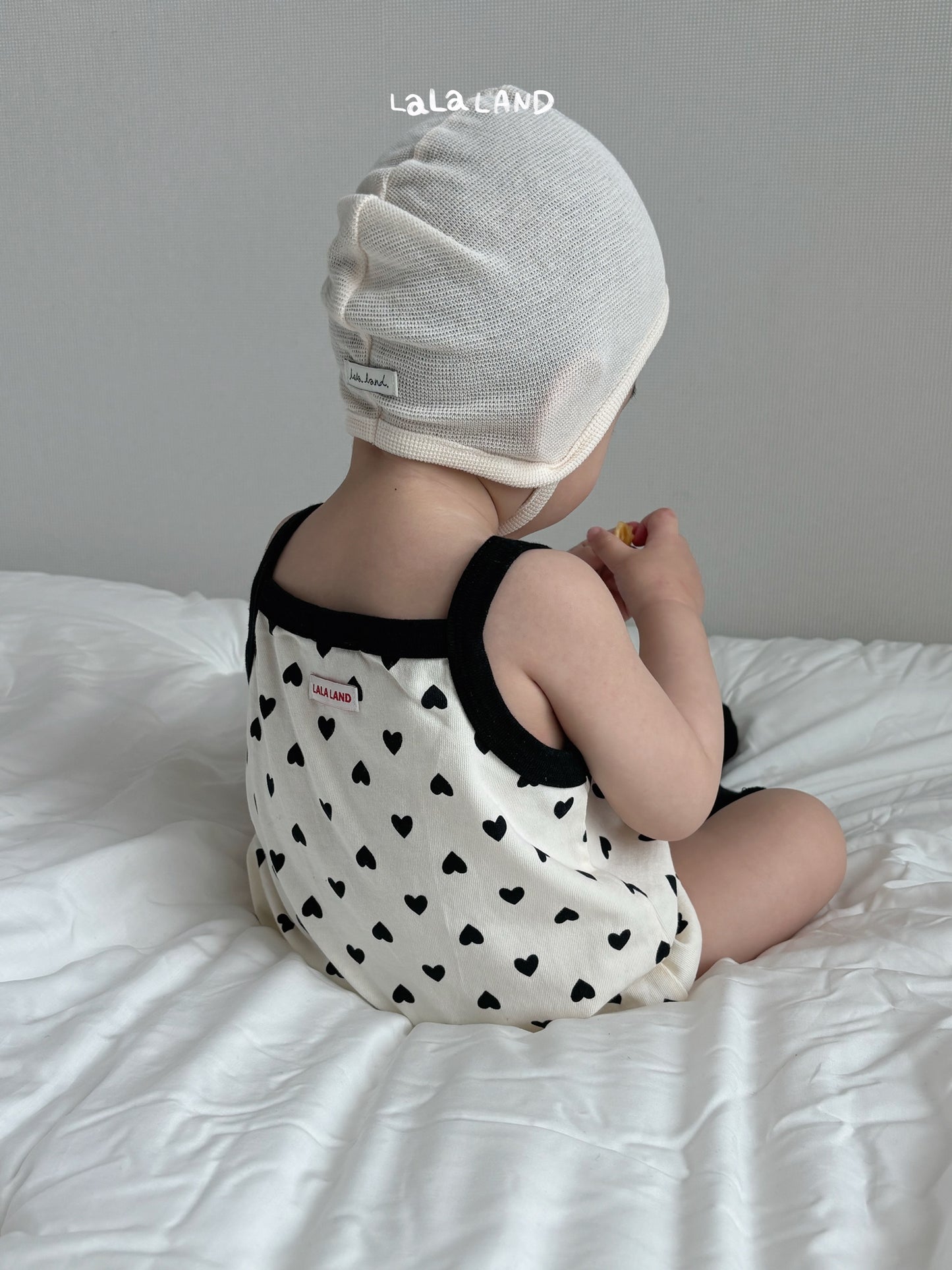 【PREORDER受付終了、ご希望はお問い合わせください。】3.Baby Summer Mesh Bonnet