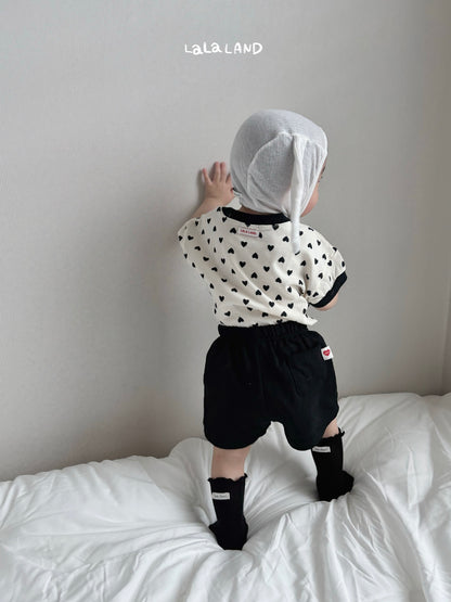 【PREORDER受付終了、ご希望はお問い合わせください。】31.Baby Heart Dot T-shirt
