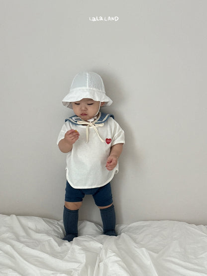 【PREORDER受付終了、ご希望はお問い合わせください。】25.Baby Heart Trim T-shirt