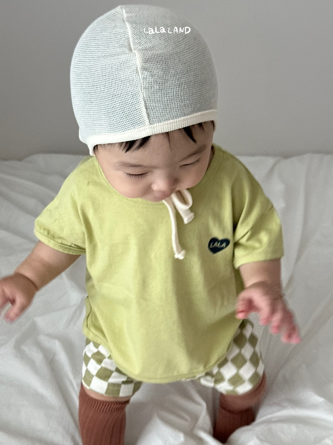 【PREORDER受付終了、ご希望はお問い合わせください。】25.Baby Heart Trim T-shirt