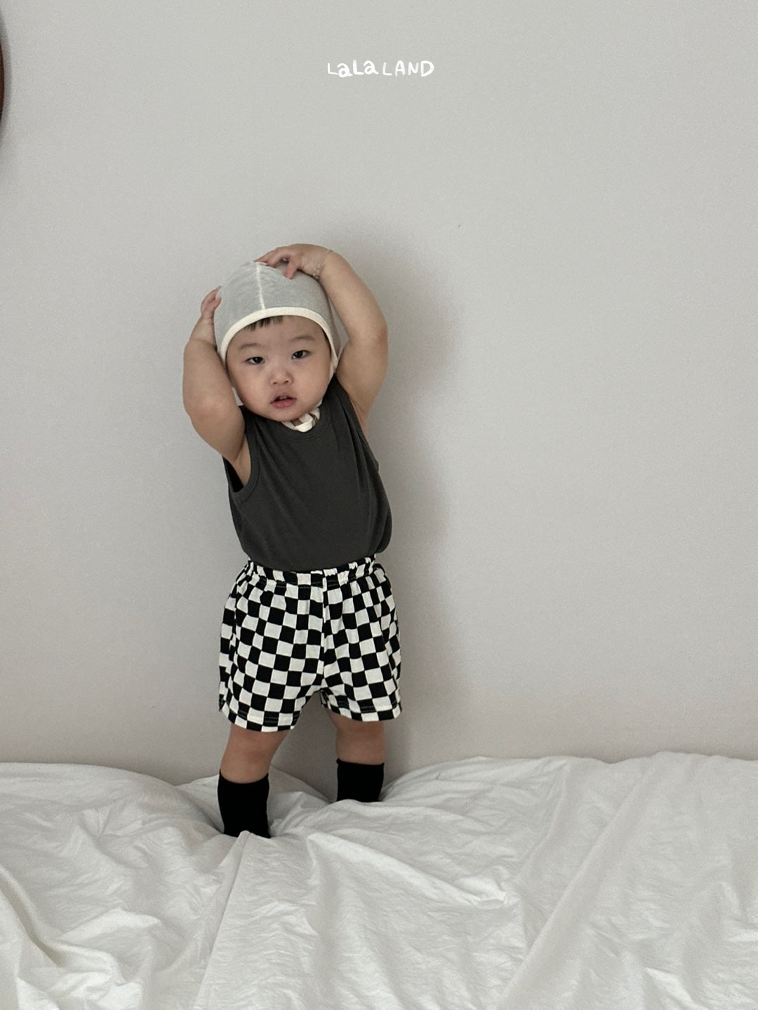【PREORDER受付終了、ご希望はお問い合わせください。】37.Baby Checkerboard Shorts