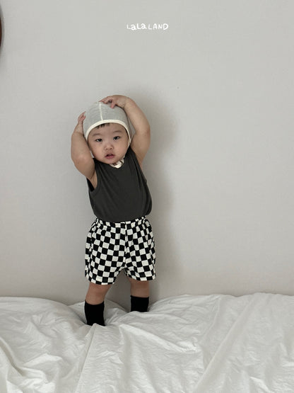 【PREORDER受付終了、ご希望はお問い合わせください。】37.Baby Checkerboard Shorts