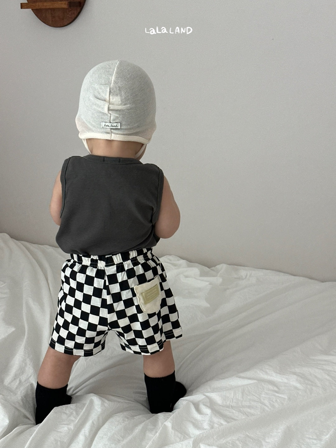 【PREORDER受付終了、ご希望はお問い合わせください。】37.Baby Checkerboard Shorts