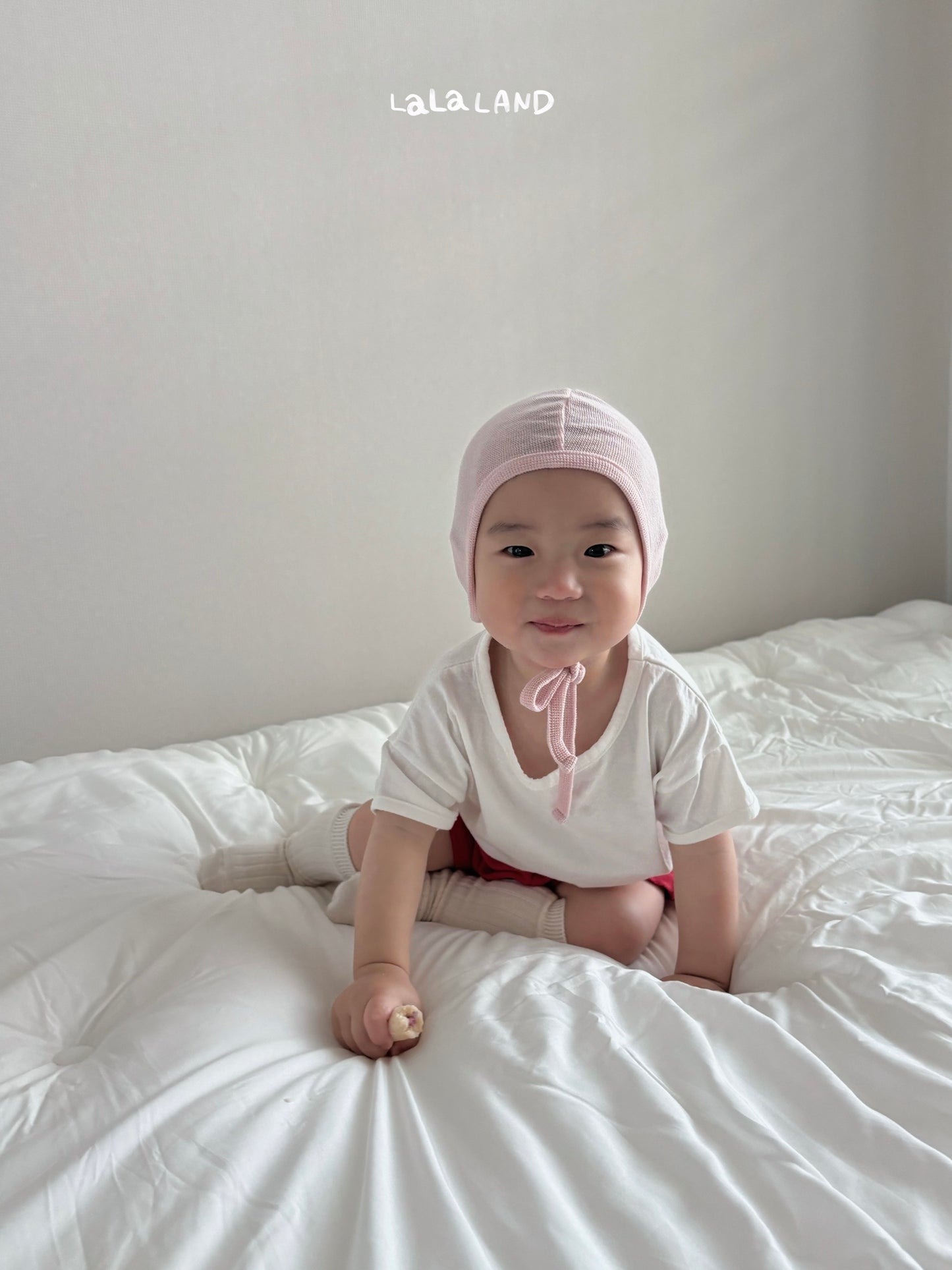 【PREORDER受付終了、ご希望はお問い合わせください。】25.Baby Heart Trim T-shirt