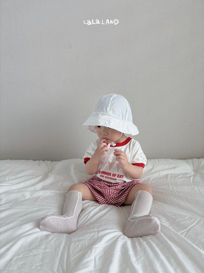 【PREORDER受付終了、ご希望はお問い合わせください。】42.Baby Seersucker Check Shorts