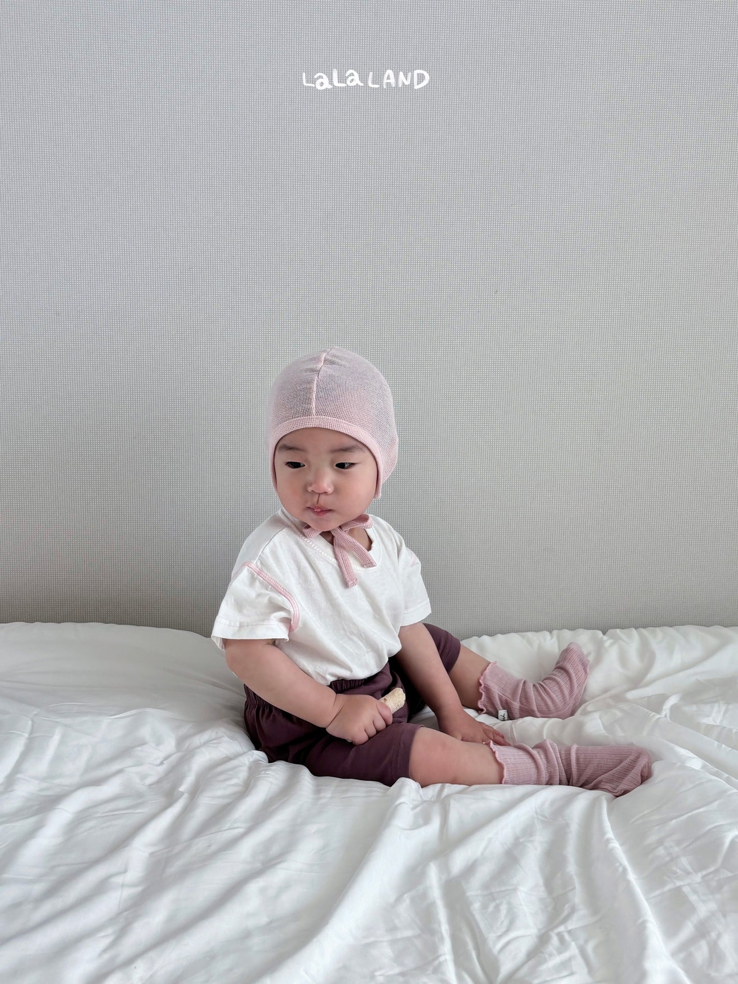 【PREORDER受付終了、ご希望はお問い合わせください。】30.Baby Color Block Point T-shirt