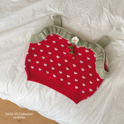 Heart Berry Knit | ninibello