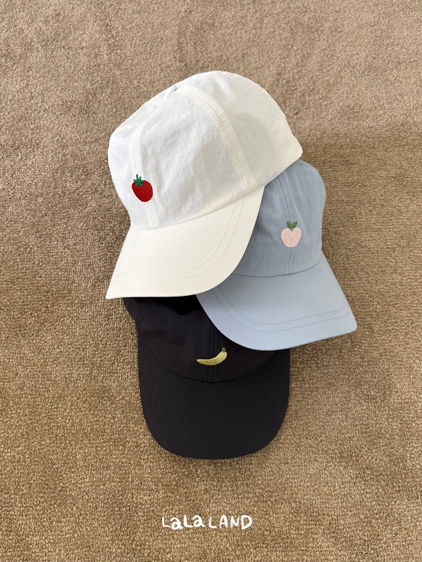 【PREORDER受付終了、ご希望はお問い合わせください。】43.Fruits Cap Hat