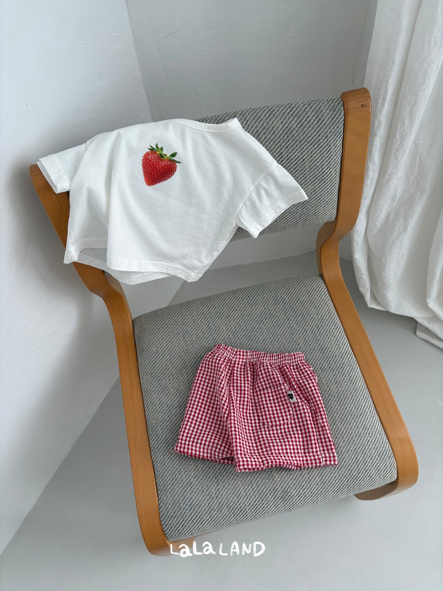 【PREORDER受付終了、ご希望はお問い合わせください。】42.Baby Seersucker Check Shorts