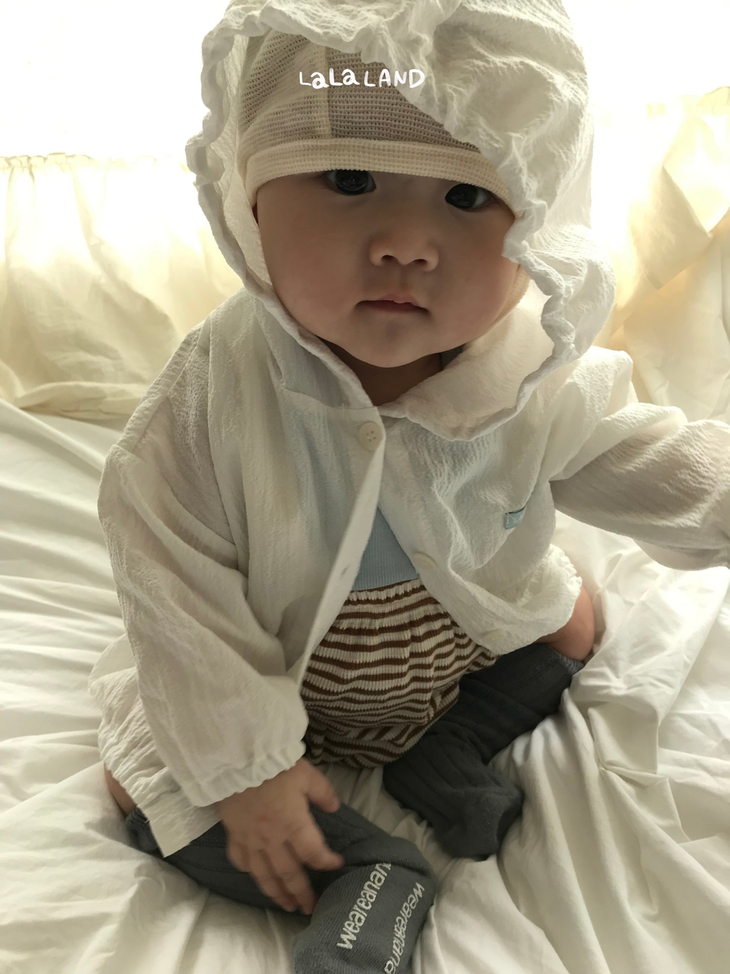 【PREORDER受付終了、ご希望はお問い合わせください。】32.Baby Honey Bee Bloomers
