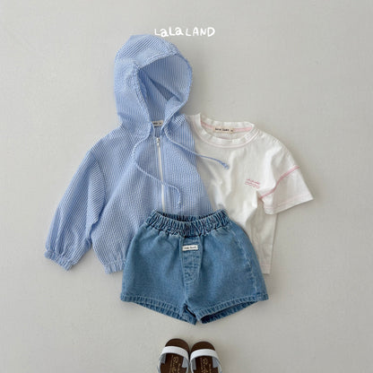 【PREORDER受付終了、ご希望はお問い合わせください。】72.Point Denim Shorts