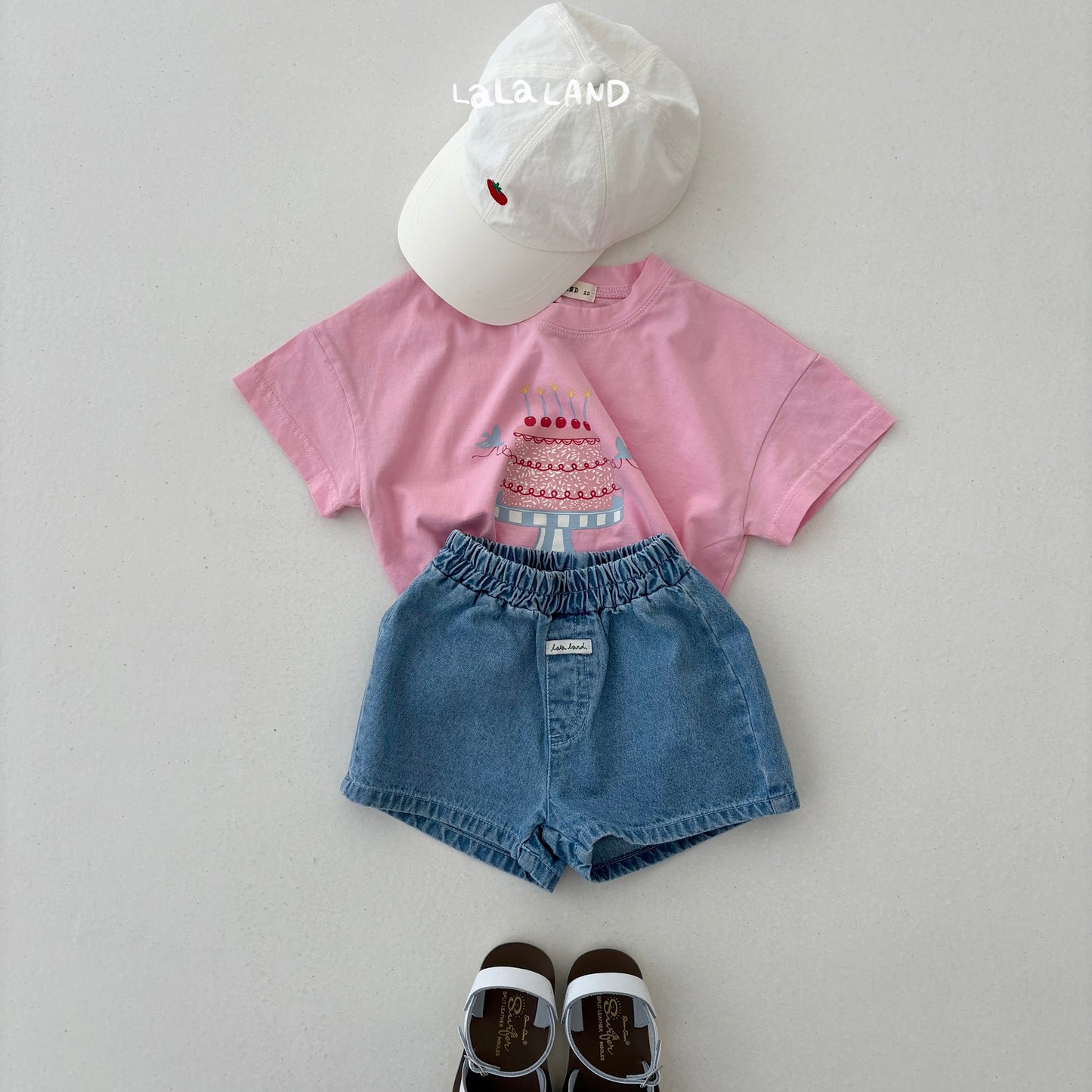 【PREORDER受付終了、ご希望はお問い合わせください。】69.Cake Short Sleeve T-shirt