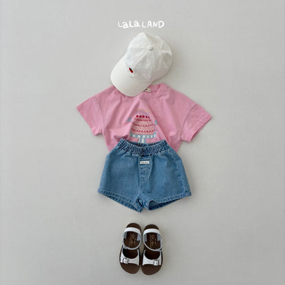 【PREORDER受付終了、ご希望はお問い合わせください。】69.Cake Short Sleeve T-shirt