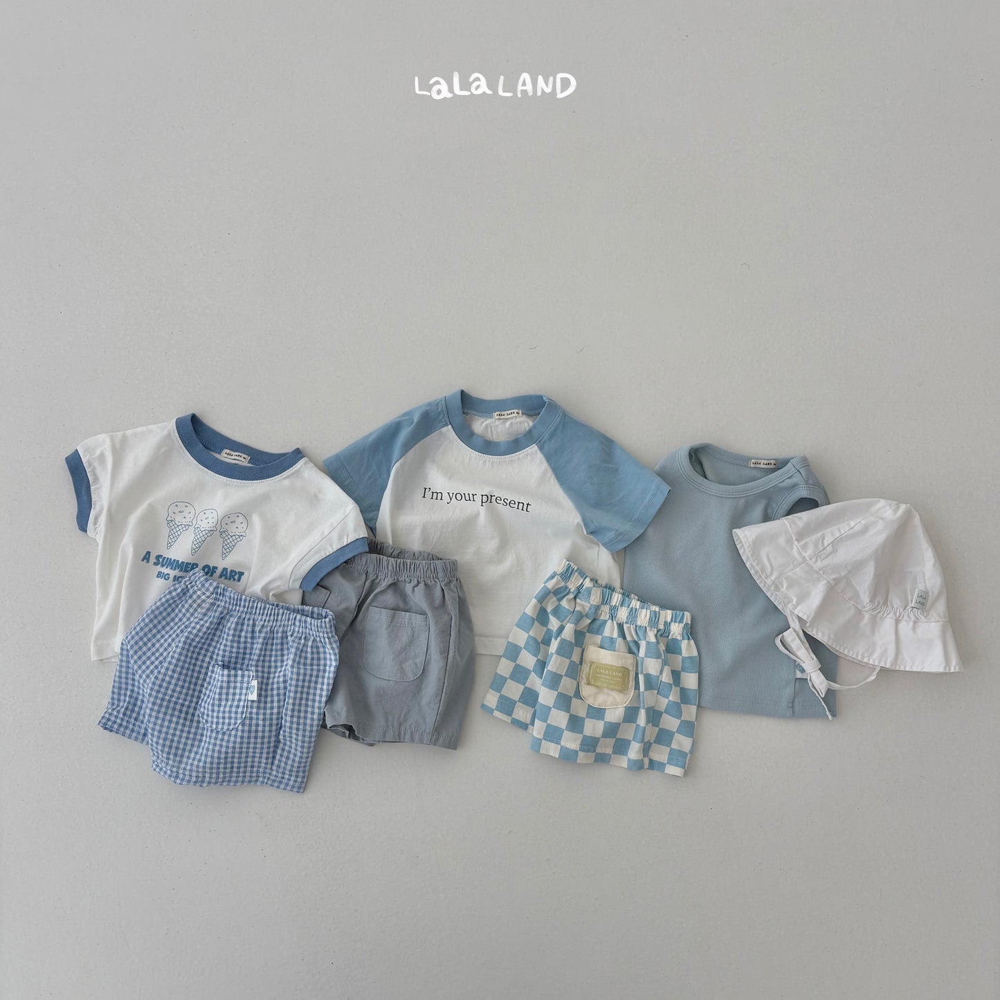 【PREORDER受付終了、ご希望はお問い合わせください。】37.Baby Checkerboard Shorts