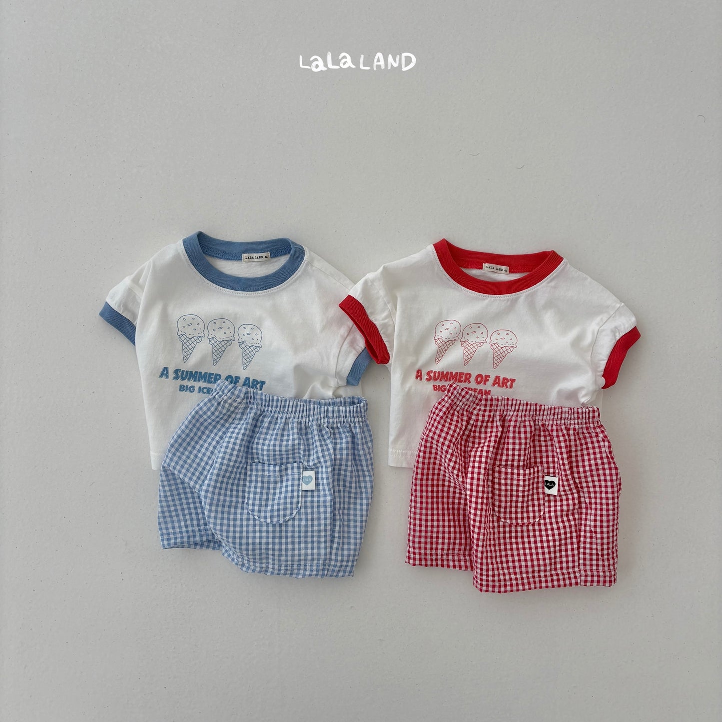 【PREORDER受付終了、ご希望はお問い合わせください。】42.Baby Seersucker Check Shorts