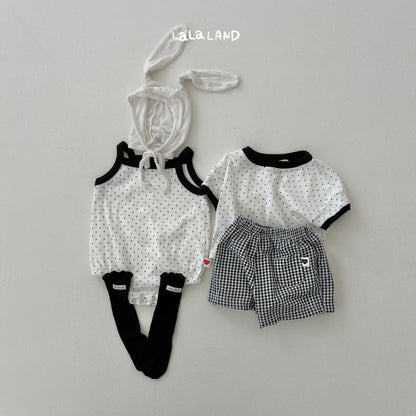 【PREORDER受付終了、ご希望はお問い合わせください。】13.Baby Heart Dot Suit