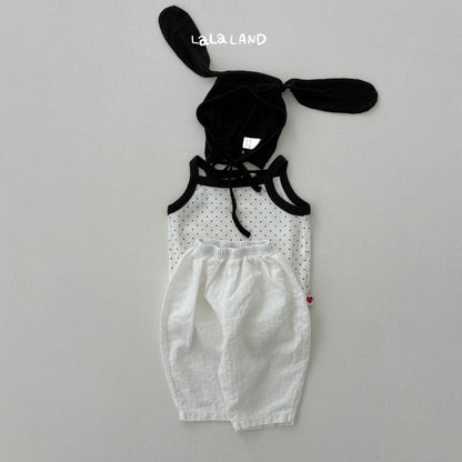 【PREORDER受付終了、ご希望はお問い合わせください。】6.Baby Summer Rib Bunny Beanie