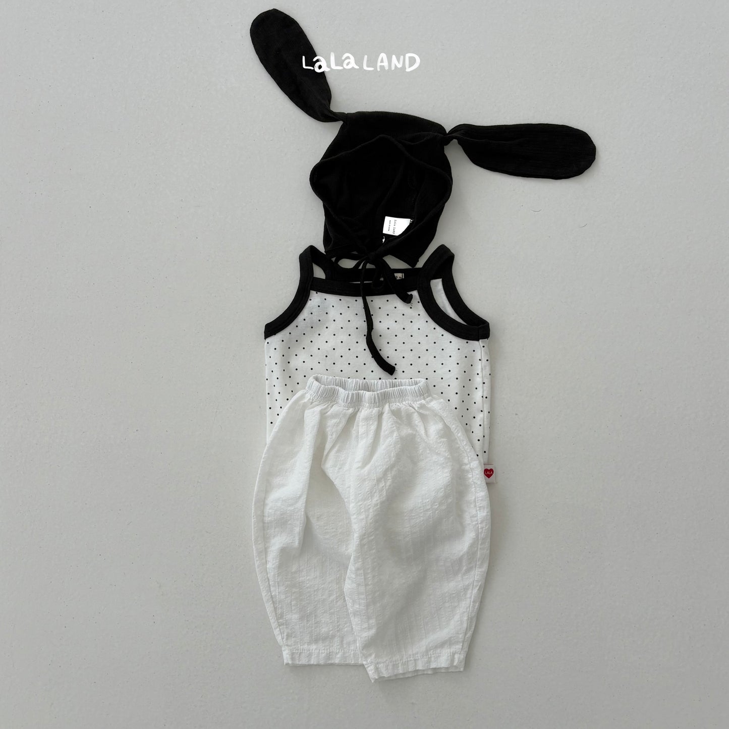 【PREORDER受付終了、ご希望はお問い合わせください。】13.Baby Heart Dot Suit