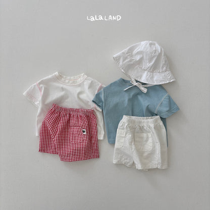 【PREORDER受付終了、ご希望はお問い合わせください。】30.Baby Color Block Point T-shirt