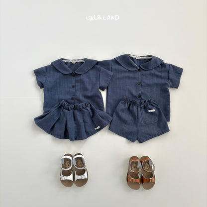 【PREORDER受付終了、ご希望はお問い合わせください。】56.Mile Pleated Skirt
