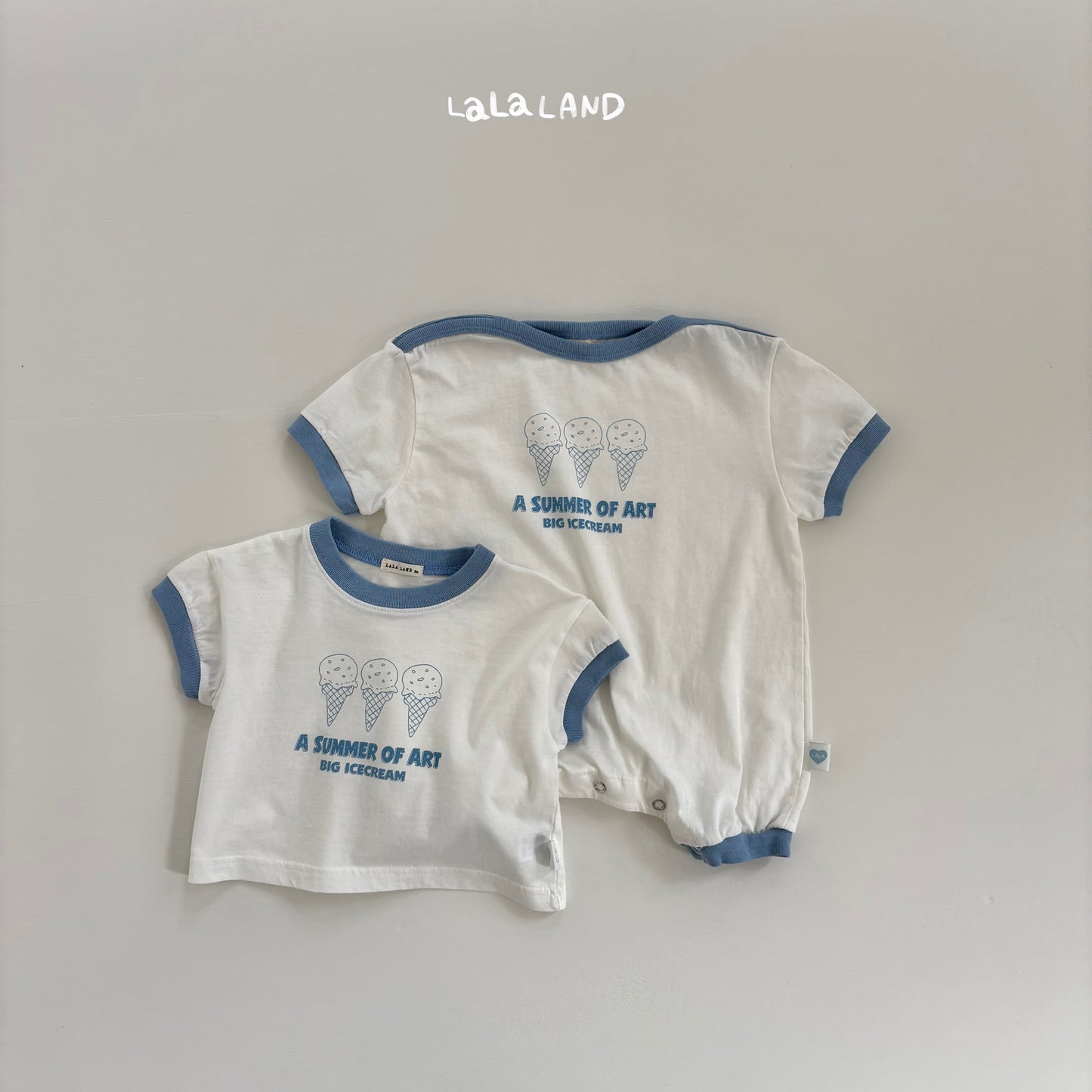 【PREORDER受付終了、ご希望はお問い合わせください。】26.Baby Ice Cream T-shirt