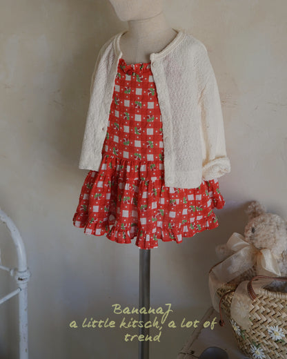 【PREORDER受付終了、ご希望はお問い合わせください。】44.Cherry Dress