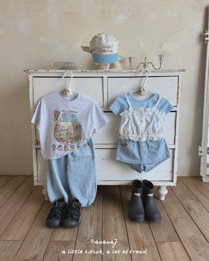【PREORDER受付終了、ご希望はお問い合わせください。】31.Super Rabbit Tee (Adult)