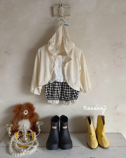 【PREORDER受付終了、ご希望はお問い合わせください。】27.Nari Hood Cardigan