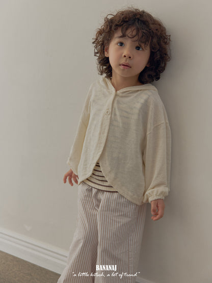 【PREORDER受付終了、ご希望はお問い合わせください。】27.Nari Hood Cardigan