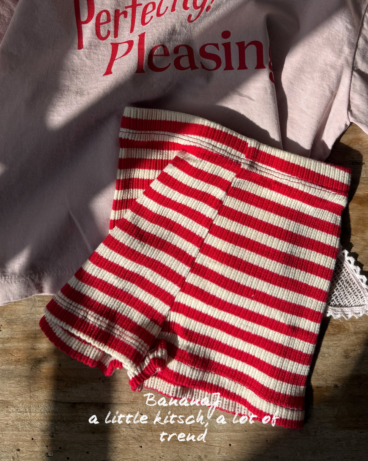 【PREORDER受付終了、ご希望はお問い合わせください。】15.Striped Leggings Pants