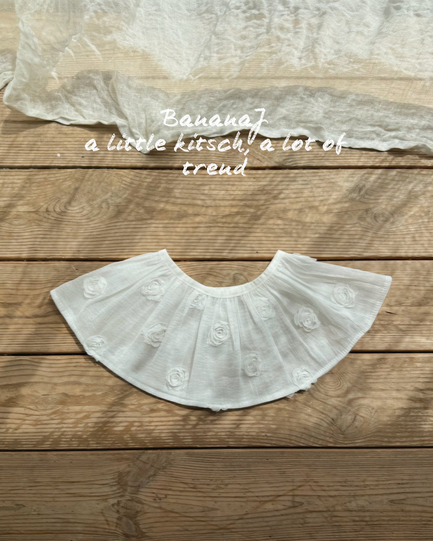 【PREORDER受付終了、ご希望はお問い合わせください。】4.Mimi Flower Skirt