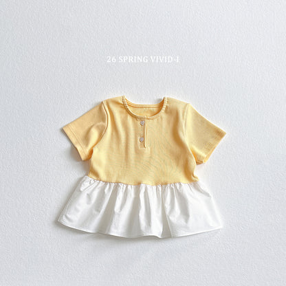 【PREORDER受付終了、ご希望はお問い合わせください。】88.Mini Rib Dress Tee