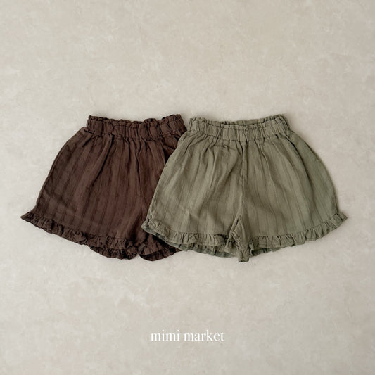 【期間限定 PRE-ODER】16.Frill Shorts